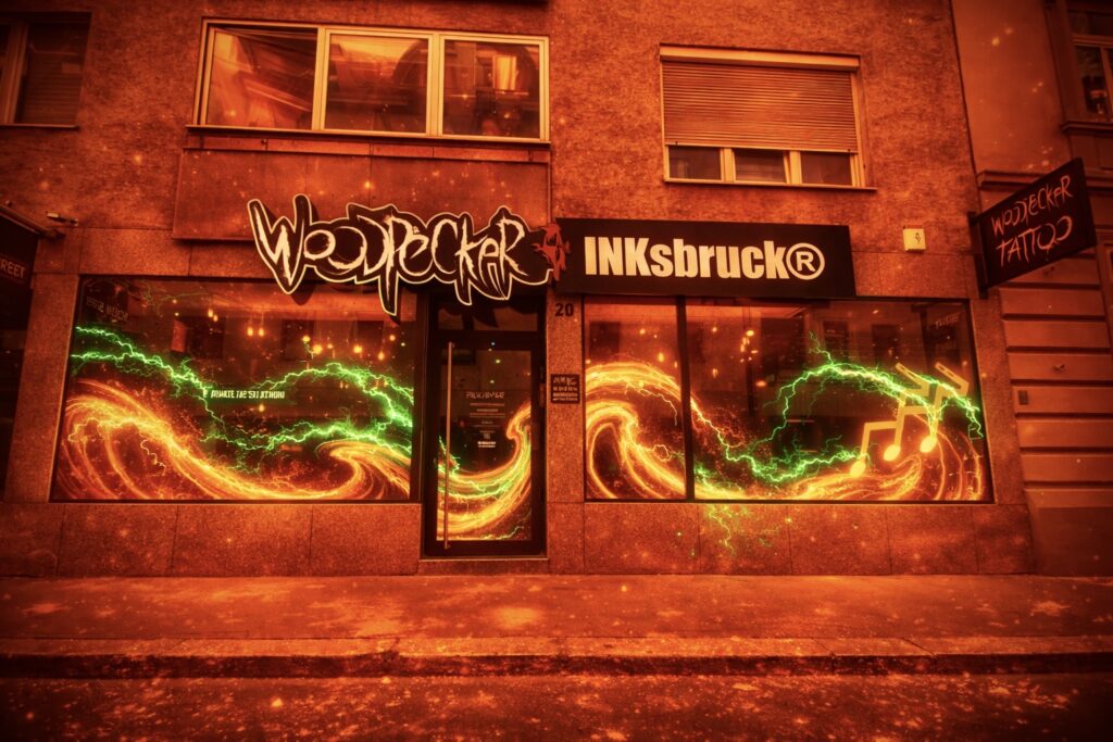 Tatuajes Innsbruck Woodpecker INKsbruck
