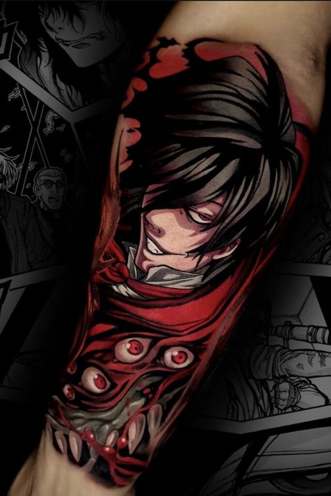 Tatuaje de anime Innsbruck