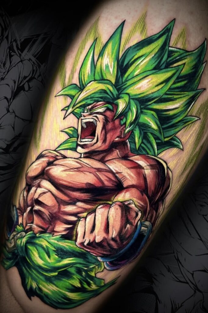 Tatuaje de anime Innsbruck
