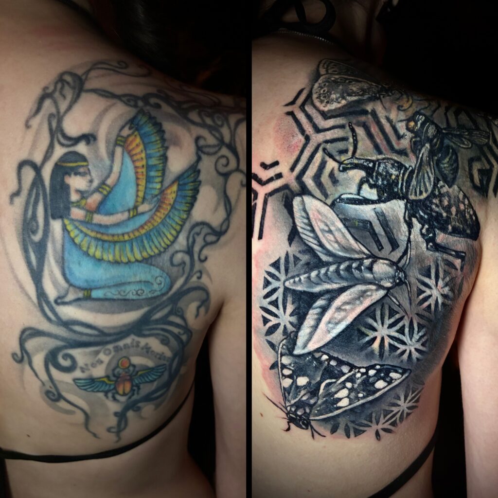 Innsbruck - Wie gross muss ein Cover-Up Tattoo sein?